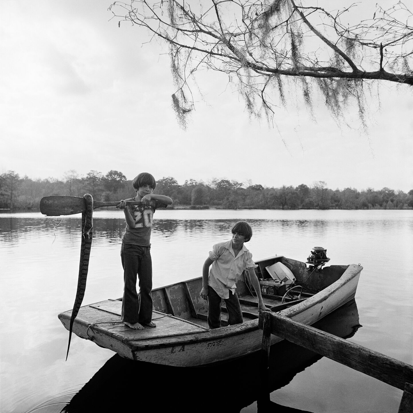 Boy with Snake, Four Mile Bayou R.jpg
